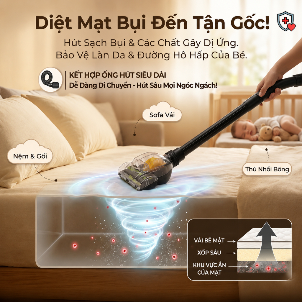 Tixx Máy hút bụi 18L 650W máy hút bụi chân không Thùng inox bền bỉ Lực hút mạnh mẽ