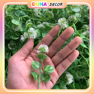 Combo 500g Cỏ Điểm Cành Táo Hoa Trắng Sạch Cọng Làm Hoa Điểm, Bó Hoa, Cắm Hoa DUHA 148