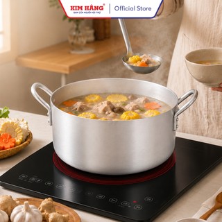 Nồi Nhôm xi kiểu Nhật Kim Hằng - mã lẻ (size 16cm -> 22cm)