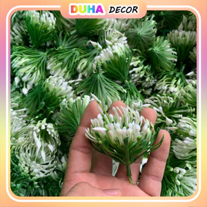 1kg Cỏ Điểm Cỏ Thông Đã Nhặt Sạch Tuyết Trắng DUHA 150