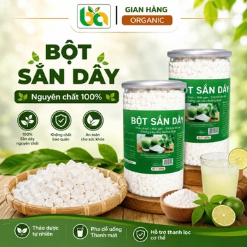 Tinh Bột Sắn Dây Nguyên Chất Bảo An Healthy 250g 500g - Bột Sắn Dây Ta ĐẸP DA THANH NHIỆT, GIẢI ĐỘC, BỔ DƯỠNG CƠ THỂ