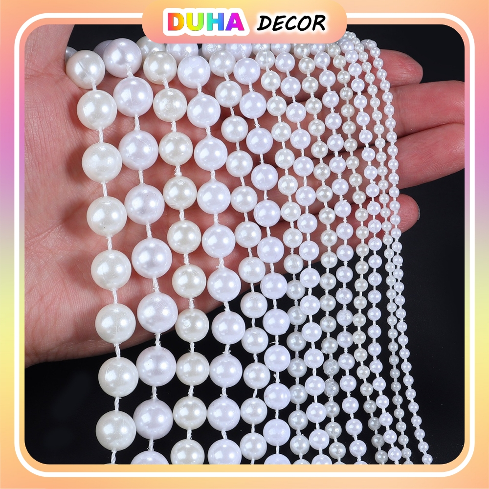 1kg Dây Chuỗi Ngọc Trai Làm Phụ Kiện Quần Áo, Trang Trí Tiệc Cưới, Bó Hoa DUHA 154
