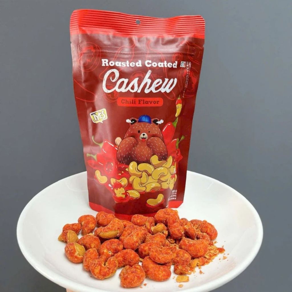 Hạt điều rang IYES CASHEW gói 100g Nhập Khẩu Nhật Bản - Đa dạng hương vị - Giòn tan, Đậm Vị, Ăn Là Ghiền