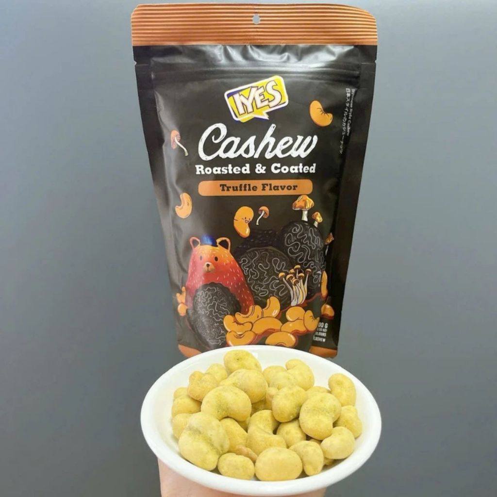 Hạt điều rang IYES CASHEW gói 100g Nhập Khẩu Nhật Bản - Đa dạng hương vị - Giòn tan, Đậm Vị, Ăn Là Ghiền