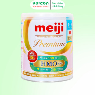 Sữa bột Meiji Premium nhập khẩu nguyên lon Nhật Bản tăng đề kháng và phát triển trí não cho bé