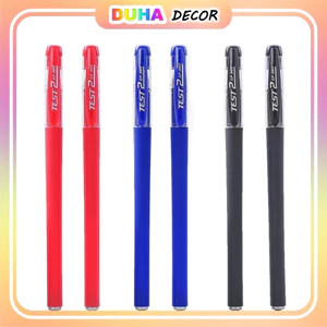 Hộp 12 Cây Bút Gel Nước S856 Ngòi 0.5mm / Bút Lông Kim Viết Thư Pháp Mực Gel DUHA 161