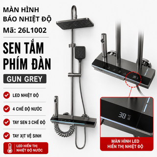 Sen tắm phím đàn củ đồng OBP SE26L1001 hiển thị nhiệt độ nóng lạnh cao cấp