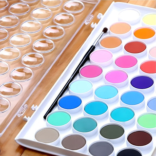 Bộ Màu Vẽ Water Color Dạng Nén 36 Bánh Màu - Colormate