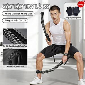 Gậy Tập Tay Lò Xo Dụng Cụ Tập Sức Mạnh Không Dây - Đốt Mỡ Toàn Thân Hiệu Quả，Dễ Dàng Bắt Đầu Cho Người Mới