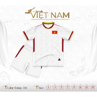 Bộ Quần Áo Bóng Đá Trẻ Em – Đội Tuyển Việt Nam( Vải Mè Thái )