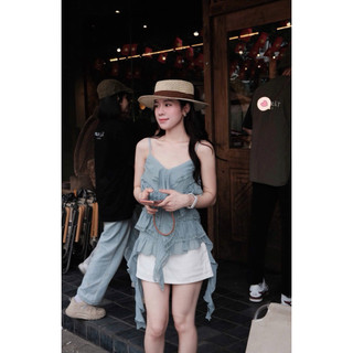 •𝙆𝙞𝙣𝙜𝙨𝙝𝙤𝙥𝙗𝙚𝙖𝙪𝙩𝙮•Áo Hai Dây Tuarua Xinh QC