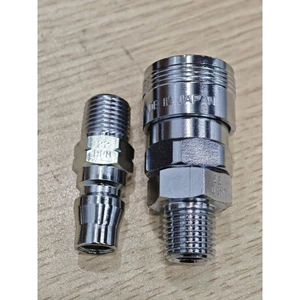 Cặp Nối 1/4 Ren Ngoài Daisen Japan - Chống Rỉ, Chịu Áp Lực Cao