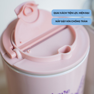 Bình nhiệt quai xách chuồn chuồn 450ml Tân Lập Thành Sản phẩm chất lượng, nhà nhà thịnh vượng