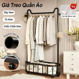 Giá Treo Quần Áo Kiểu Tai Mèo - Di Chuyển Dễ Dàng, Trang Trí Phòng Ngủ, Gắn Chắc Chắn