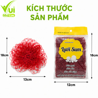 2 Túi Lưới Sum Rửa Bát Chén Vải Dù Siêu Sạch GD182 - Tấm Cước, Bông Bọt Biển Cọ Rửa Bát Đũa