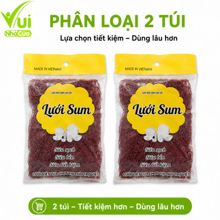 2 Túi Lưới Sum Rửa Bát Chén Vải Dù Siêu Sạch GD182 - Tấm Cước, Bông Bọt Biển Cọ Rửa Bát Đũa