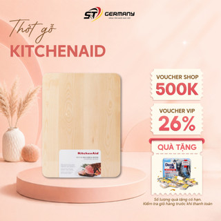Thớt KitchenAid KAGKO709IOSA , chất liệu gỗ phong vàng ít thấm nước, cứng cáp bền bỉ GermanySnT HCM 450353