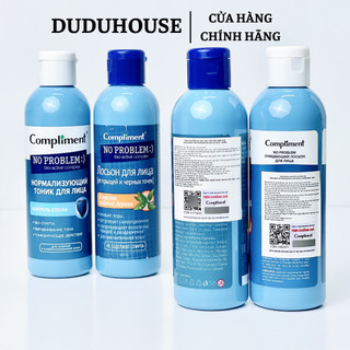 (Hàng Công TY) Toner Compliment No Problem Salicylic Acid, Tea tree làm sạch sâu, kiềm dầu 200ml