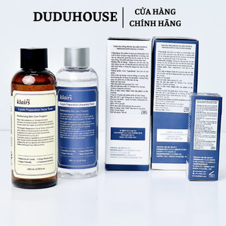(Hàng Công TY) Nước Hoa Hồng Klairs Supple Preparation Unscented Toner Dưỡng Ẩm 180ml Duduhouse