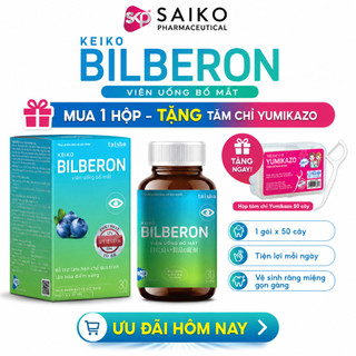 BILBERON 30 Viên – Bổ Mắt, Giảm Mỏi Mắt, Khô Mắt, Tăng Thị Lực, Chống Ánh Sáng Xanh, Việt Quất DHA