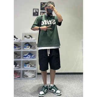 Quần short kaki [Basic Box] Unisex chuẩn hàng Streetswear