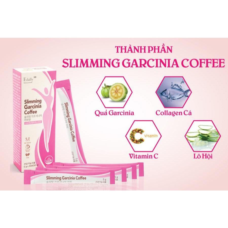Cà Phê Giảm Cân Slimming Garcinia Coffee Idol Capsule Chính Hãng hộp Hộp 15 Viên