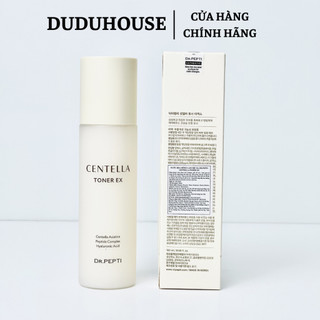 (Hàng Công TY) Nước Hoa Hồng Dr.Pepti+ Centella Toner Làm Dịu, Dưỡng Sáng, Căng Bóng 180ml Duduhouse