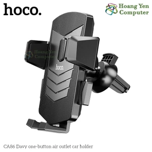 Giá Đỡ Điện Thoại Xe Hơi HOCO CA86 Kẹp Tự Động, Điều Chỉnh Góc Nhìn Linh Hoạt - 6 tháng - Hoangyencomputer