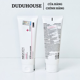(Hàng Công TY) Sữa Rửa Mặt Neogen Dermalogy A-clear Acne Foam Cleanser Sạch Sâu 150ml Duduhouse