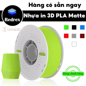 REDREX Nhựa in 3D PLA Matte 1.75mm 1kg Có thể được sử dụng trực tiếp in Bambu LAB Basic thông số