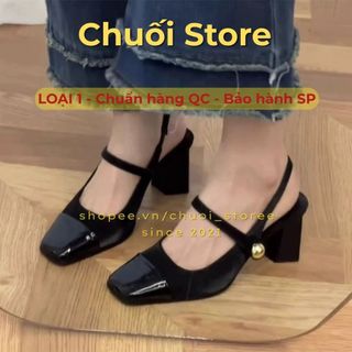 Giày cao gót nữ da PU tổng hợp dệt vải đế cao su dễ thương nhẹ nhàng dịu dàng nữ tính
