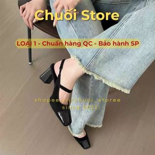 Giày cao gót nữ da PU tổng hợp dệt vải đế cao su dễ thương nhẹ nhàng dịu dàng nữ tính