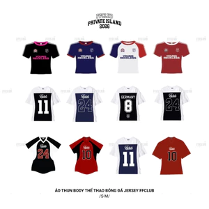 Áo thun Body Thể thao Bóng đá Jersey FFCLUB