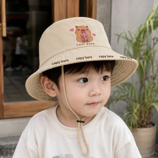 Mũ Tai Bèo Trẻ Em 3-10 Tuổi Hoạt Hình Dễ Thương Có Quai Đeo Chống Nắng Cho Bé Trai Bé Gái Mũ Bucket Cotton Cao Cấp