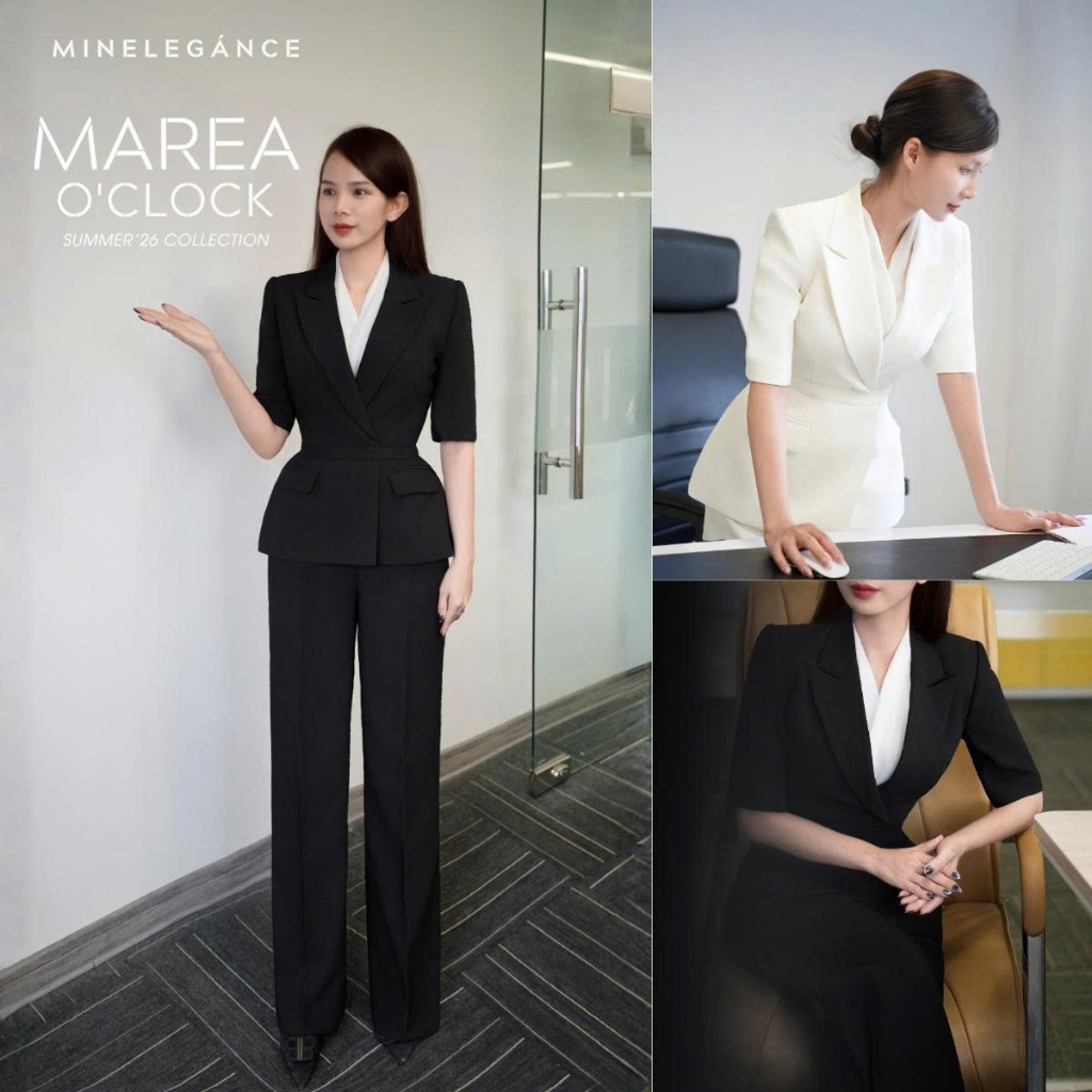 MINELEGÁNCE | ÁO VEST & QUẦN ỐNG ĐỨNG  THANH LỊCH, SANG TRỌNG - MIN153