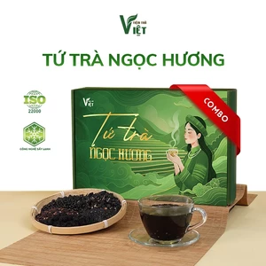 Tứ Trà Ngọc Hương - Hỗ Trợ Bổ Khí Dưỡng Huyết, Hỗ Trợ Tóc Mềm Mượt, Detox, Lưu hương cơ thể - Mix vị