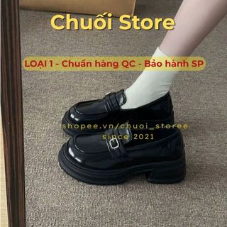 Giày oxford nữ da PU tổng hợp dệt vải đế cao su thanh lịch nhẹ nhàng dễ phối đồ