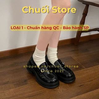 Giày oxford nữ da PU tổng hợp dệt vải đế cao su thanh lịch nhẹ nhàng dễ phối đồ
