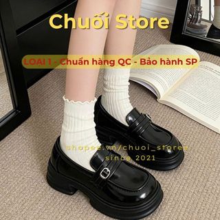 Giày oxford nữ da PU tổng hợp dệt vải đế cao su thanh lịch nhẹ nhàng dễ phối đồ