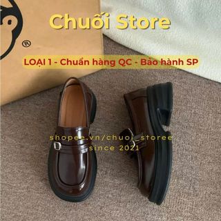 Giày oxford nữ da PU tổng hợp dệt vải đế cao su nhẹ nhàng đáng yêu mềm mại êm chân