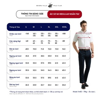 Áo sơ mi Nam Regular Fit Beverly Hills Polo Club - CMSSS25V054