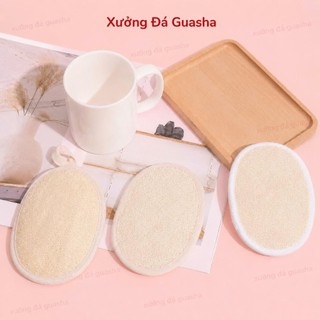 Bông Tắm Sơ Mướp Tự Nhiên Tẩy Da Chết Nhẹ Nhàng - Bông Tắm Tạo Bọt Tiện Dụng Massage Cơ Thể Linh Hoạt Làm Sạch Cơ Thể