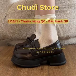 Giày oxford nữ da PU tổng hợp dệt vải đế cao su nhẹ chân êm ái mềm mại dễ đi