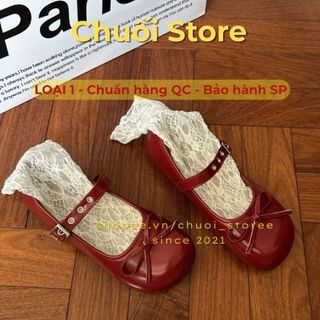 Giày bệt nữ da PU tổng hợp dệt vải đế cao su ôm chân vừa vặn nhẹ chân dễ đi dễ phối đồ