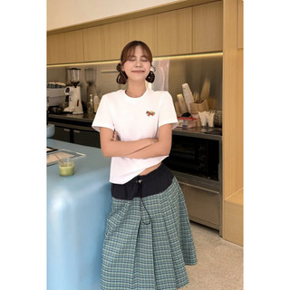 Áo thun OLV cổ tròn dáng basic trẻ trung Cotton T Shirt phù hợp mọi dịp