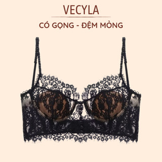 Áo Lót Nữ VECYLA- Áo Bra Nữ Ren cao cấp đệm mỏng có gọng siêu gợi cảm sexy mã A29