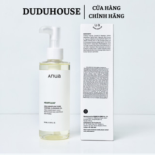 (Hàng Công TY) Dầu Tẩy Trang Cho Da Mụn Anua Heartleaf Pore Control Cleansing Oil 200ml Duduhouse