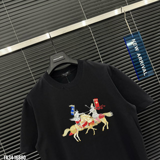 [DEAL MỞ BÁN] Áo Thun Thêu Hình Ngựa Tantier Unisex Form Rộng Local Brand Nam Nữ, Chất Cotton Dày Dặn | TANTIER - TA34