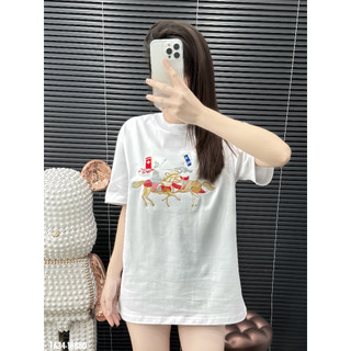 [DEAL MỞ BÁN] Áo Thun Thêu Hình Ngựa Tantier Unisex Form Rộng Local Brand Nam Nữ, Chất Cotton Dày Dặn | TANTIER - TA34