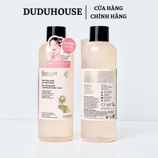 (Hàng Công TY) Nước Tẩy Trang Sen Hậu Giang Cocoon Sạch Bụi Siêu Mịn, Dịu êm Cho Da 500ml Duduhouse
